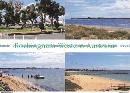 D243258 Western Australia Rockingham Beach at Rockingham Palm Beach Bartel Postc