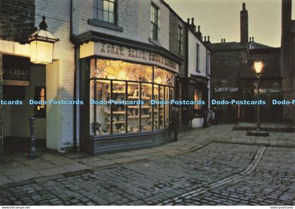 D243809 Stockton on Tees Preston Hall Museum Walker Street at Dusk E T W Dennis