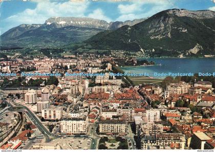 D250415 Annecy Vue d Ensemble Panorama sur le Lac le Paquier et le Parmelan Comp