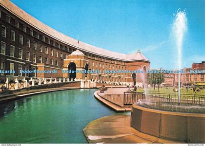 D250776 Avon Bristol Municipal Buildings View Looks from Bristol Cathedral Acros