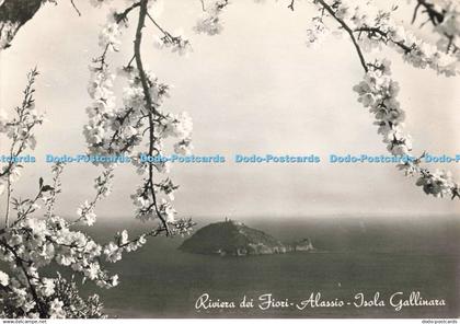 D250968 Riviera dei Fiori Alassio Isola Gallinara Libreria Riviera RP
