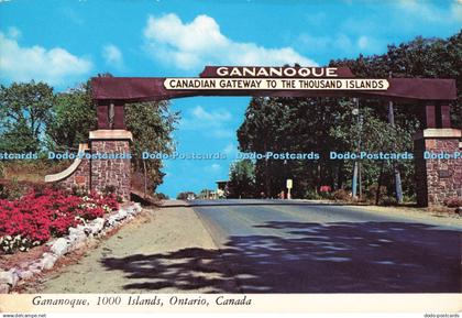 D252181 Canada Gananoque 1000 Islands Ontario Plastichrome