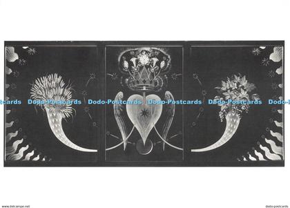 D252623 Dorset Sherborne Abbey Engraved Glass Reredos in Lady Chapel Beric Tempe