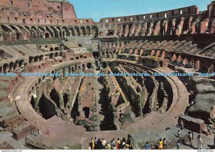 D253708 Roma Interno Colosseo Plurigraf
