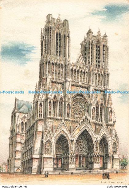 D255789 Reims La Cathedrale M Barre and J Dayez