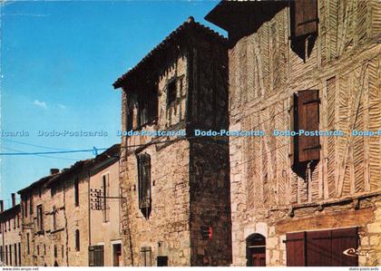 D262148 Lauzerte Rue Pittoresque Avec ses Maisons Cim