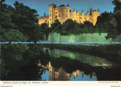 D262266 Ireland Kilkenny Castle by Night Co Kilkenny John Hinde Joan Willis 1983