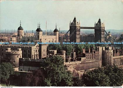 D265409 Tower of London The Tower and Tower Bridge from the Port of London Autho