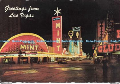 D265684 Greetings from Las Vegas Fremont Street Spectacular Fun and Action Aroun