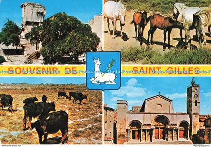 D266296 Souvenir de Saint Gilles Saint Gilles du Gard S E P T Multi View 1991