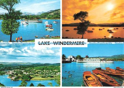 D267258 Lake Windermere Windermere John Hinde Ltd E Nagele Multi View