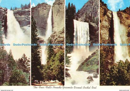 D267281 California Yosemite National Park Yosemite Vernal Bridal Veil The Four F