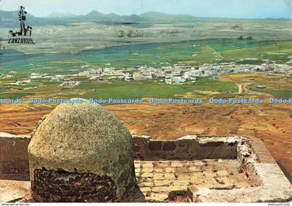 D267785 Lanzarote Islas Canarias Teguise Seen From The Citadel Gabriel Lanzarote