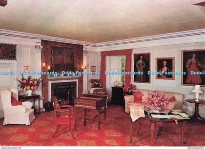 D272854 Scotland Peeblesshire The Drawing Room of Traquair House Jarrold and Son