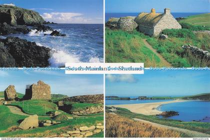 D273841 Shetland South Mainland Tombolo Linking the Shetland Mainland to St Nini