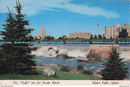 D274800 Idaho Idaho Falls The Falls on the Snake River George Mc Company Plastic