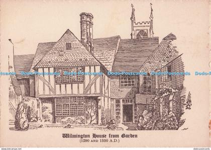 D276586 Wilmington House From Garden Postcard