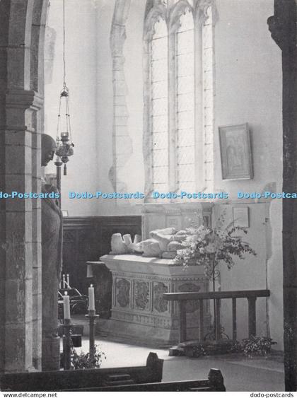 D278717 Sussex Brede Church The Lady Chapel With Clare Sheridan Madonna A Vaugha