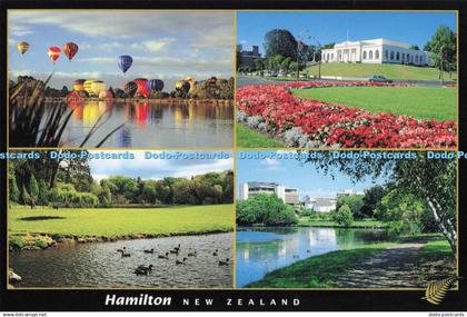 D284515 Hamilton New Zealand Waikato Ballooning Hamilton Lake Hamilton Courthous