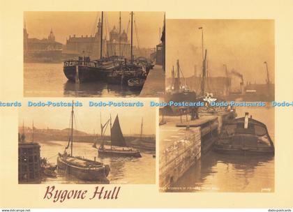 D285163 East Yorkshire Bygone Hull A Corner of Princes Dock Mouth the River Hull