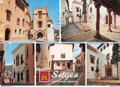 D286663 Sitges Costa Dorada Museos Cau Ferrat y Maricel A Campana y J Puig Ferra