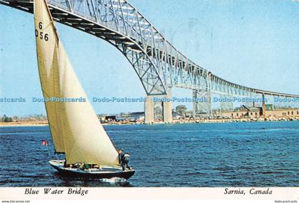D287274 Canada Sarnia Blue Water Bridge Sigal Brothers Plastichrome Barbara Harv