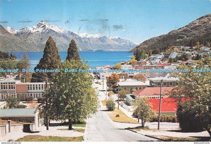 D291545 New Zealand. Queenstown. View From Ballarat Street. Fotocentre. Colour V
