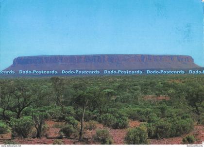 D291719 Mt. Connor. Near Curtin Springs on the Road to Ayers Rock. Barker Souven