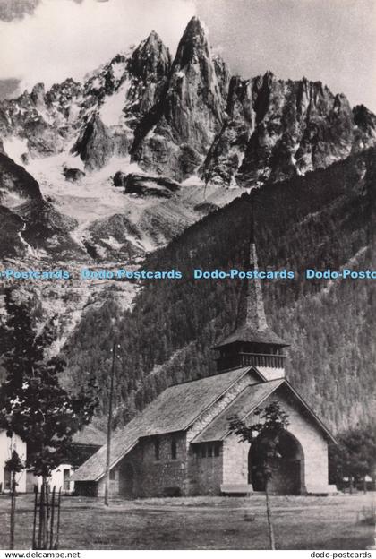 D291862 Les Praz de Chamonix. Haute Savoie. La Chapelle des Praz les Drus. Colle