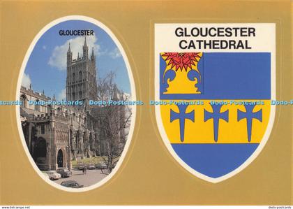 D295056 Gloucester. Gloucester Cathedral. Dolphin Press. A Dolphin Stikacard. Wo