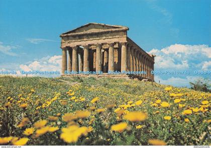 D296585 Agrigento. Temple of the Concord. Gerlando Di Leo. Cartolibroedicola