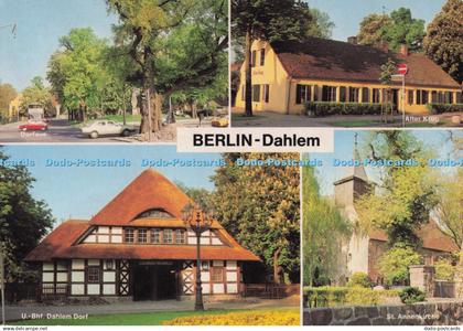 D298039 Berlin. Dahlem. U. Bhf. Dahlem Dorf. St. Annenkirche. Alter Krug. Kunst
