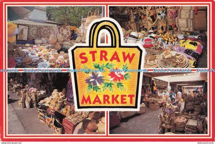 D299224 Straw Market. The Bahamas. Bahamas Scenic Prints. John Penrod. Multi Vie