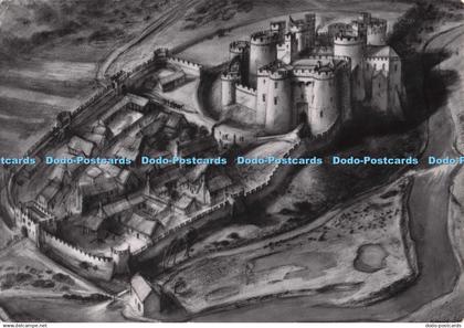 D300600 Carmarthenshire Kidwelly Castle Ministry of Public Building and Works Cr