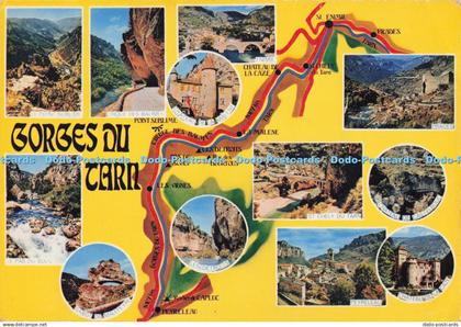 D300669 Gorges du Tarn St Chely Du Tarn Cim Multi View
