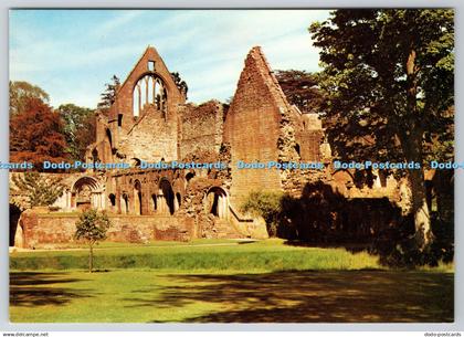 D308703 Scotland Berwickshire Dryburgh Abbey Cloister with remains of chapter an