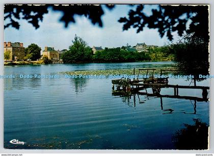 D309368 La Guerche de Bretagne Les etangs de Carcraon Combier Imprimeur Macon CI