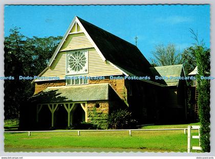 D312276 Norfolk Island. South Pacific. St. Barnabas Chapel. Nucolorvue Productio