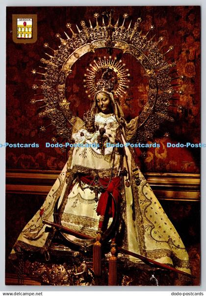 D312777 Segovia. Our Lady of the Fuencisla. Segovia patroness. Dominguez. Madrid