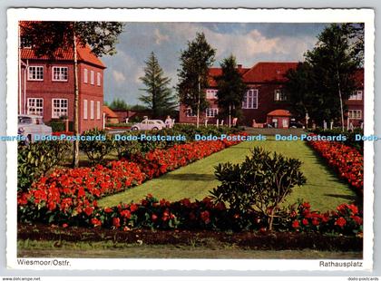 D313326 Wiesmoor. Ostfr. Rathausplatz. Foto Kaulfuss Wiesmoor