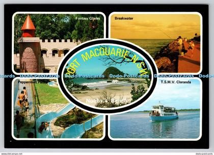 D313596 Port Macquarie N. S. W. Nobby Beach. The Rose Series De Luxe. Rose Stere