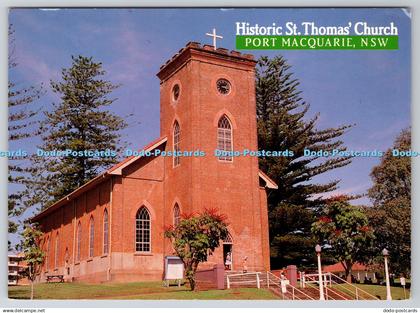 D313617 Historic St Thomas Church. Port Macquarie. N. S. W. Bellevue Australia.