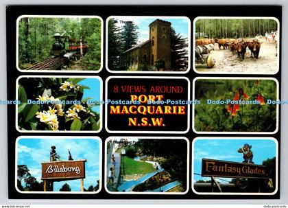 D313636 Port Macquarie N. S. W. The Rose Series De Luxe. Multi View