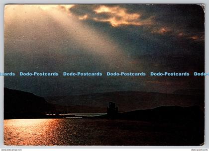 D314314 Sutherland. Ardvreck Castle. J. Arthur Dixon. Scotland. DRG. Dickinson R