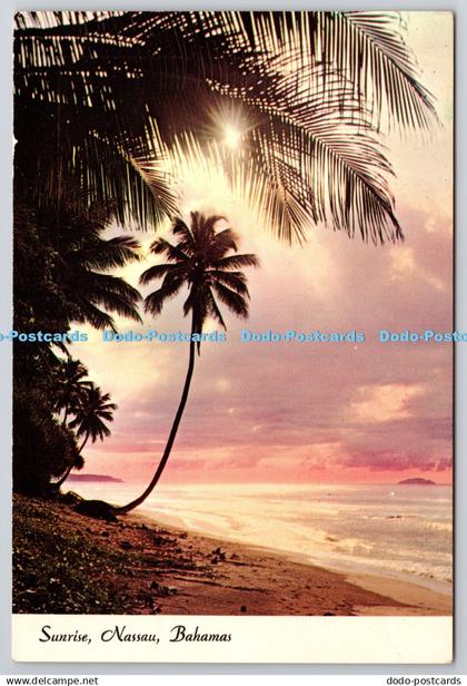 D321586 The Bahama Islands. Nassau. Sunrise over the beautiful Caribbean. Calyps