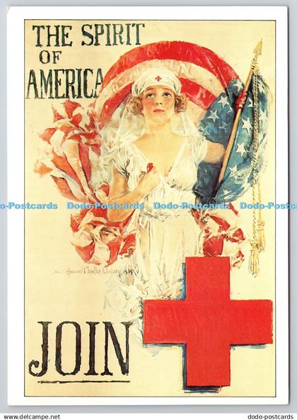 D321617 Imperial War Museum. The Spirit Of America 1919. Howard Chandler Christy