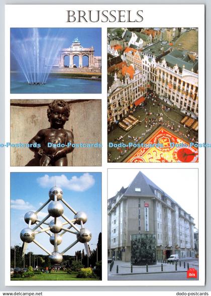 D321687 Belgium. Brussels. Hotel Ibis Brussels Sainte Catherine. Postcard