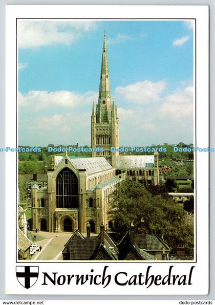 D322013 Norwich Cathedral. The West front. Jarrold. PM Norwich