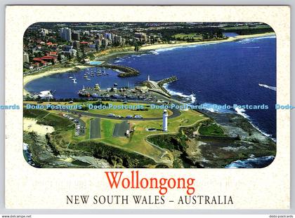 D323417 Wollongong. New South Wales. Australia. An Aerial view from Flagstaff Po