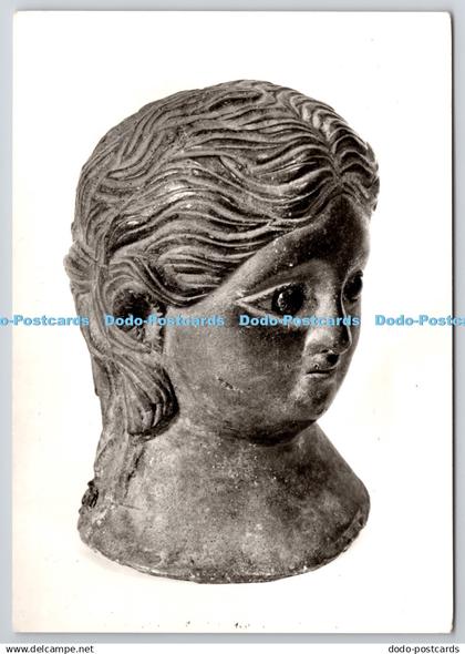 D326403 Winchester City Museum. Head of a girl. David Leigh. Winchester Corporat